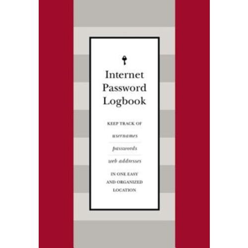 Quarto Publishing Group USA Inc Internet Password Logbook (Red Leatherette) (inbunden, eng)