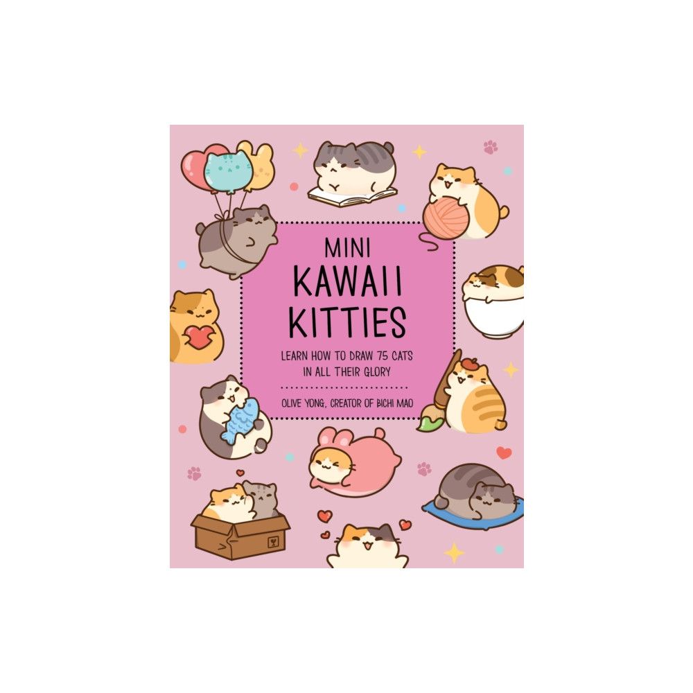 Produktbild för Mini Kawaii Kitties (häftad, eng)