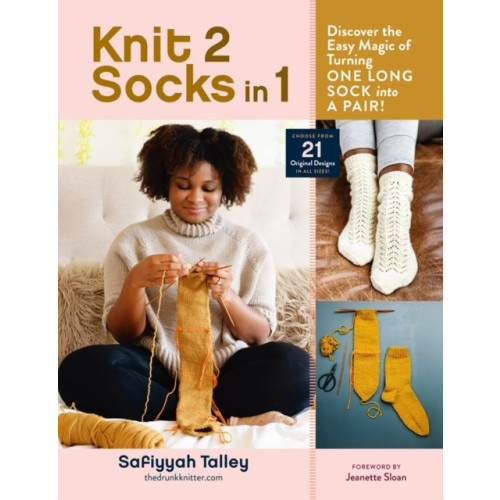 Workman Publishing Knit 2 Socks in 1 (inbunden, eng)