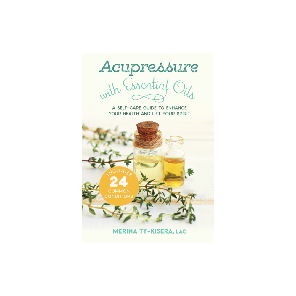 Produktbild för Acupressure with Essential Oils (häftad, eng)