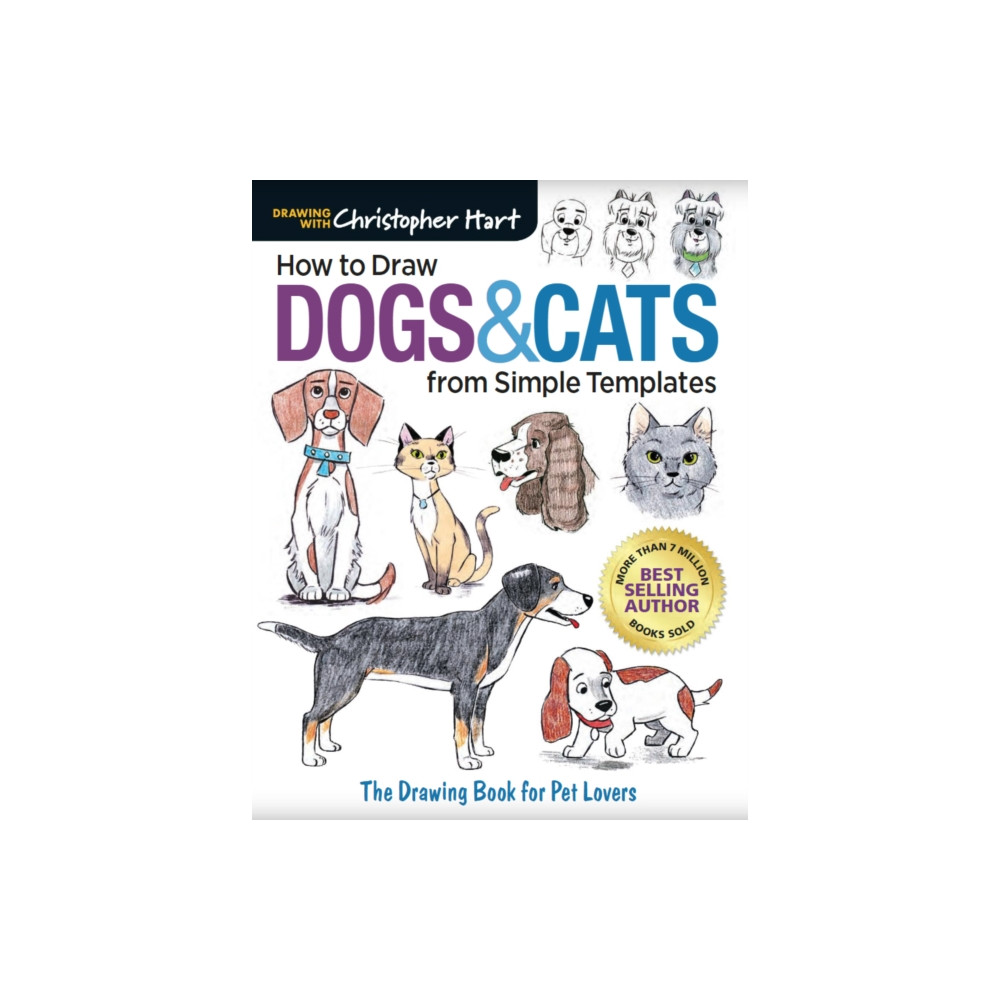 Produktbild för How To Draw Dogs & Cats (häftad, eng)