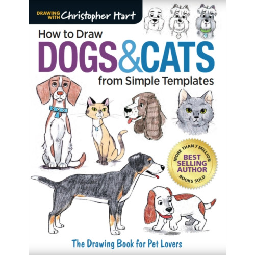 Sixth & Spring Books How to Draw Dogs & Cats from Simple Templates (häftad, eng)