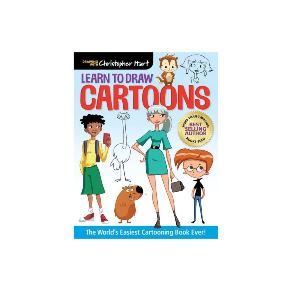 Produktbild för Learn To Draw Cartoons (häftad, eng)