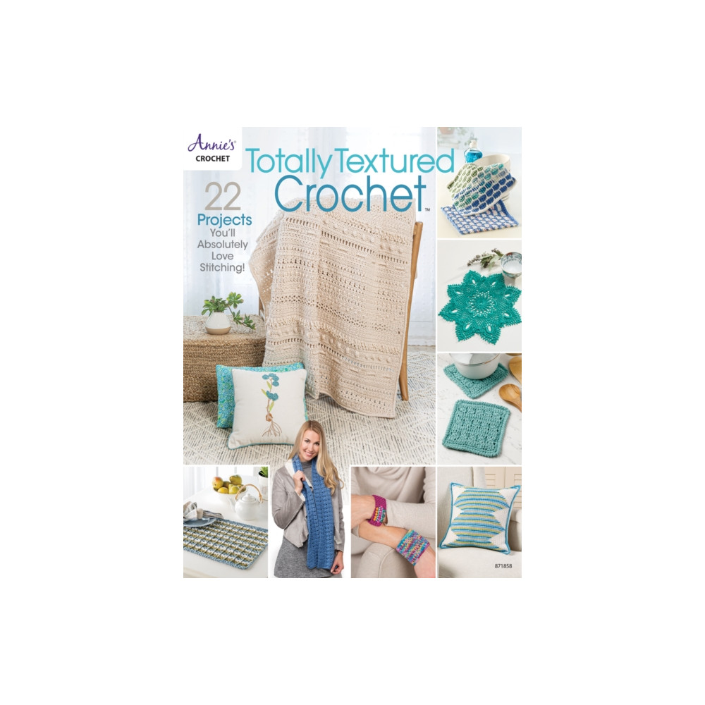 Produktbild för Totally Textured Crochet (häftad, eng)
