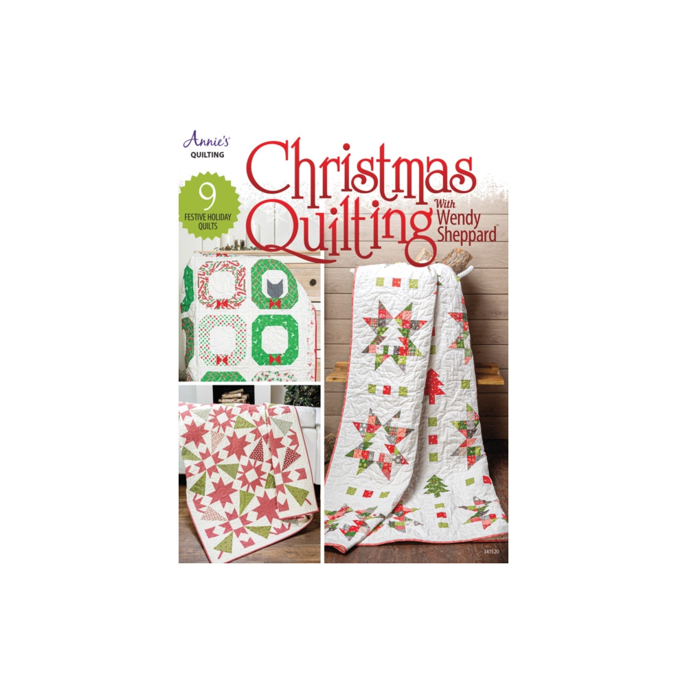 Produktbild för Christmas Quilting with Wendy Sheppard (häftad, eng)