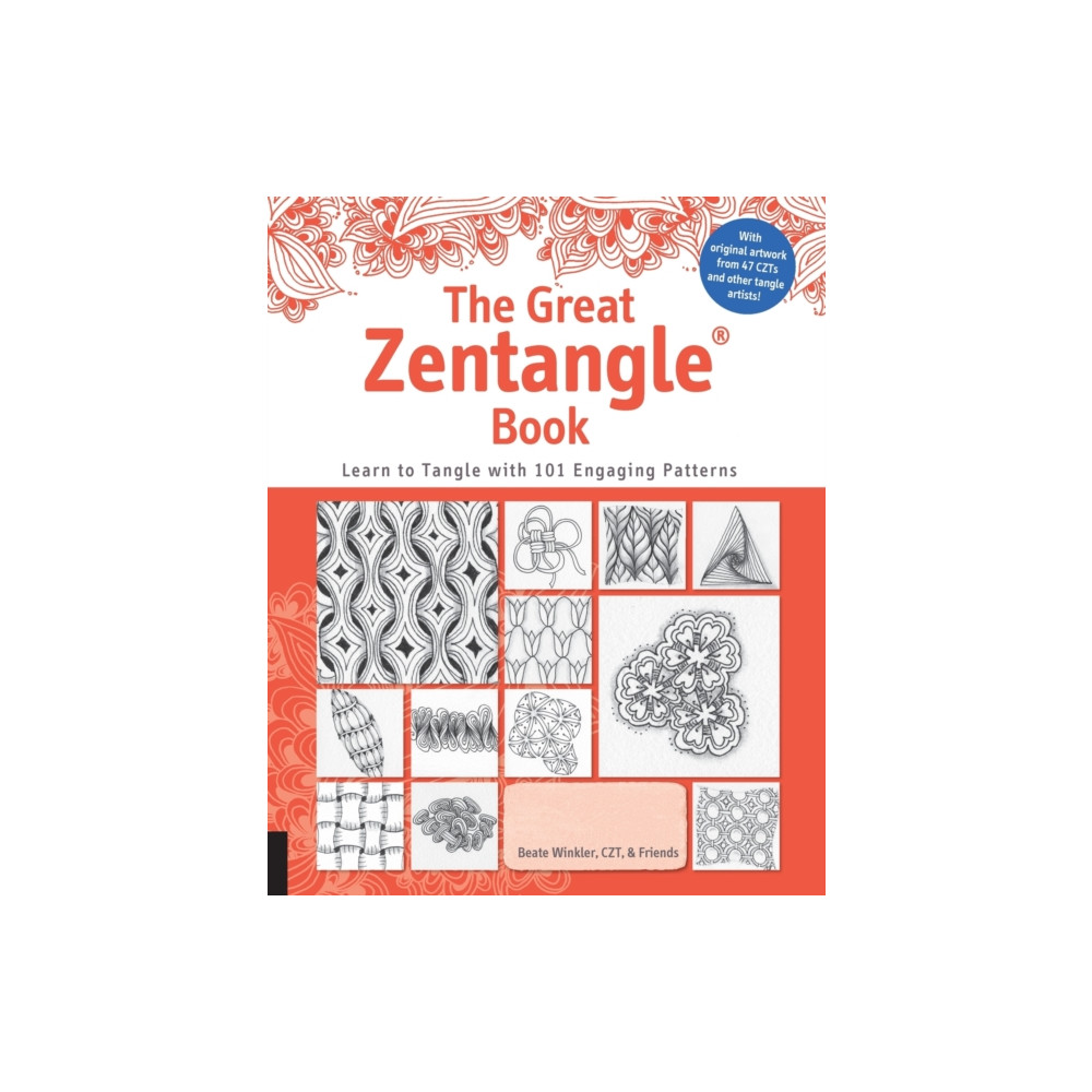 Produktbild för The Great Zentangle Book (häftad, eng)