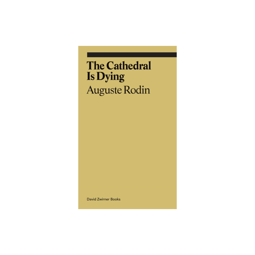Produktbild för The Cathedral is Dying (häftad, eng)