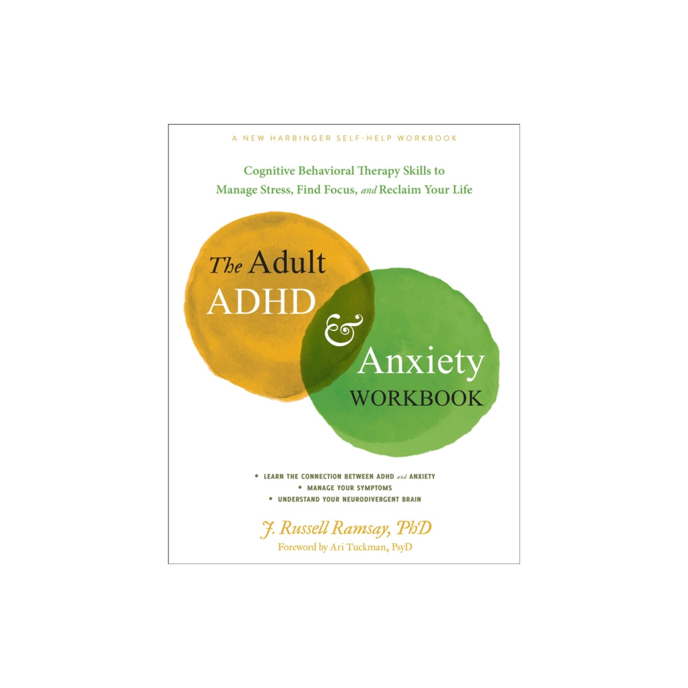 Produktbild för The Adult ADHD and Anxiety Workbook (häftad, eng)