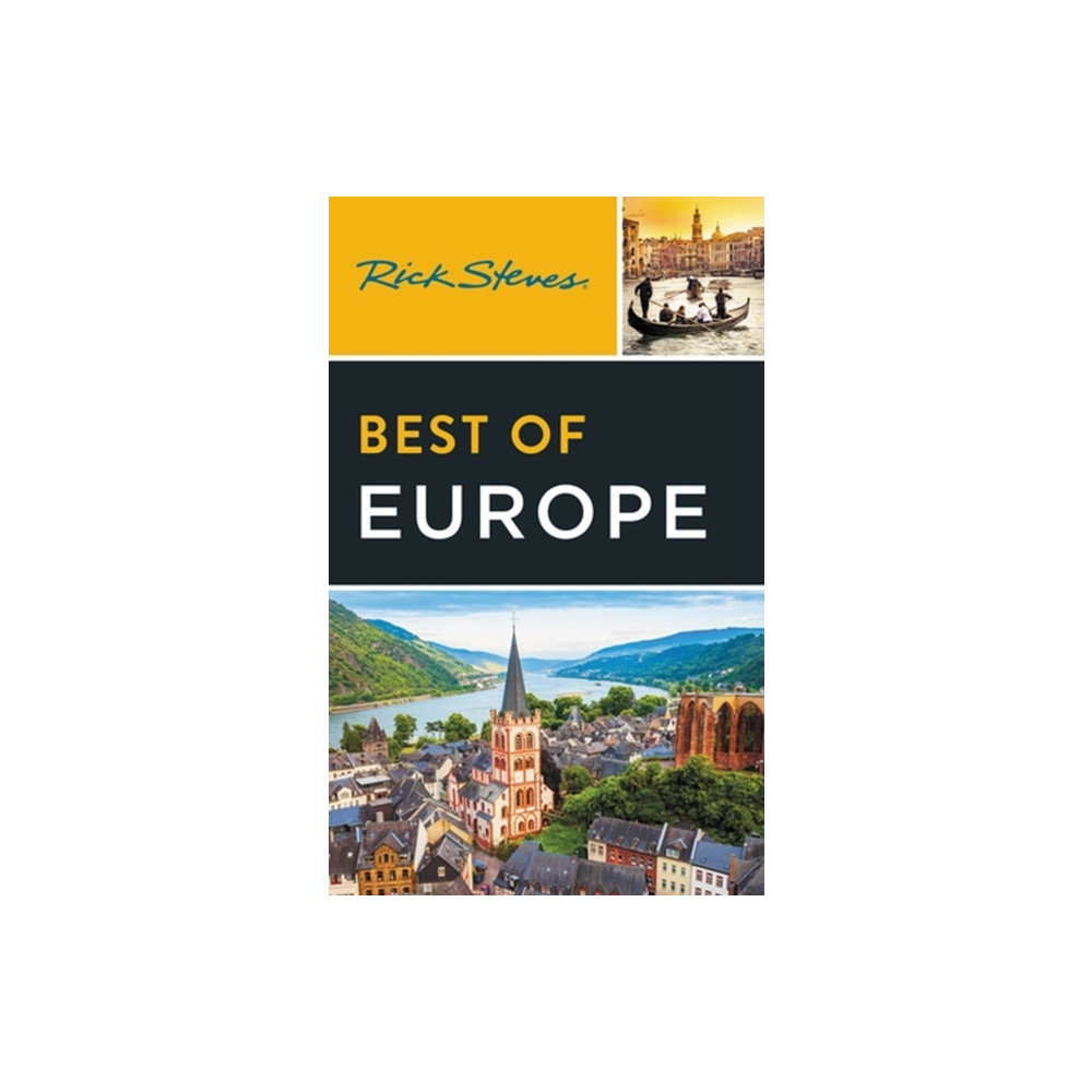 Produktbild för Rick Steves Best of Europe (Fourth Edition) (häftad, eng)