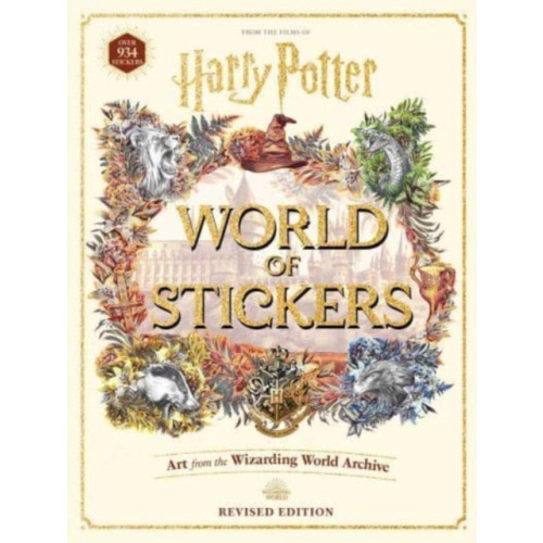 Thunder Bay Press Harry Potter World of Stickers (inbunden, eng)