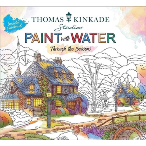 Thunder Bay Press Thomas Kinkade Paint with Water (häftad, eng)