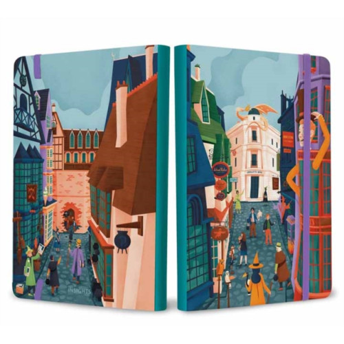 Insight Editions Harry Potter: Exploring Diagon Alley Softcover Notebook (häftad, eng)