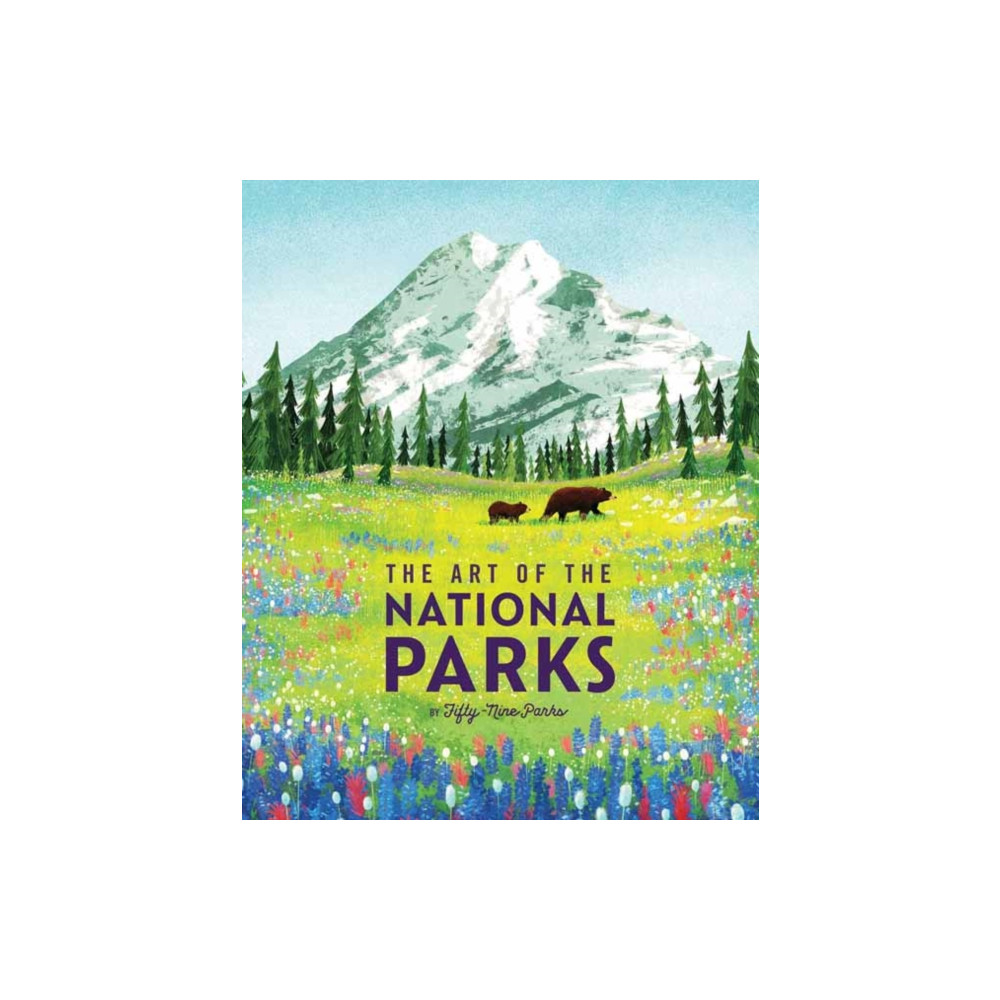 Produktbild för The Art of the National Parks (inbunden, eng)