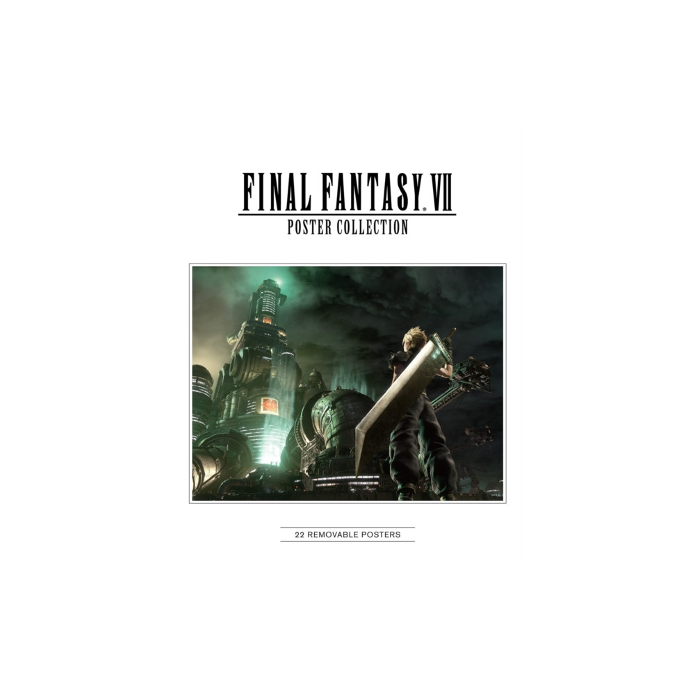 Produktbild för Final Fantasy VII Poster Collection (häftad, eng)
