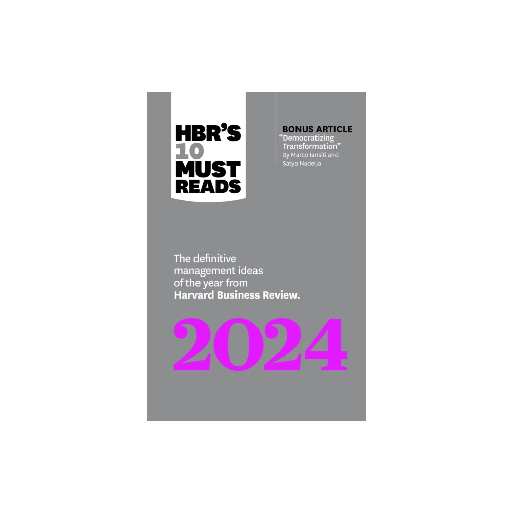 Produktbild för HBR's 10 Must Reads 2024 (häftad, eng)
