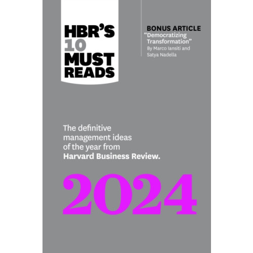 Harvard Business Review Press HBR's 10 Must Reads 2024 (häftad, eng)