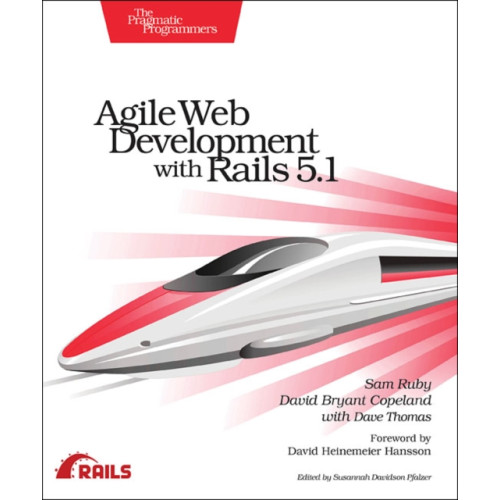 Pragmatic Bookshelf Agile Web Development with Rails 5.1 (häftad, eng)