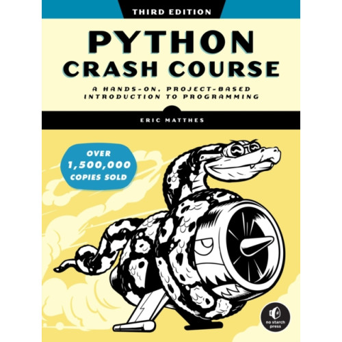No Starch Press,US Python Crash Course, 3rd Edition (häftad, eng)