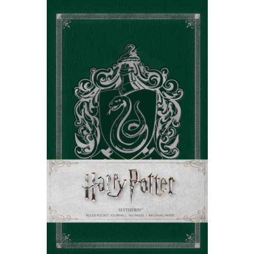 Insight Editions Harry Potter: Slytherin Ruled Pocket Journal (inbunden, eng)