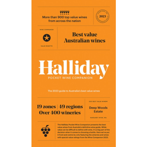 Hardie Grant Books Halliday Pocket Wine Companion 2023 (inbunden, eng)