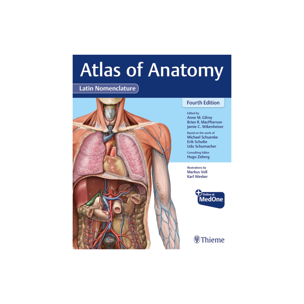 Produktbild för Atlas of Anatomy, Latin Nomenclature (inbunden, eng)