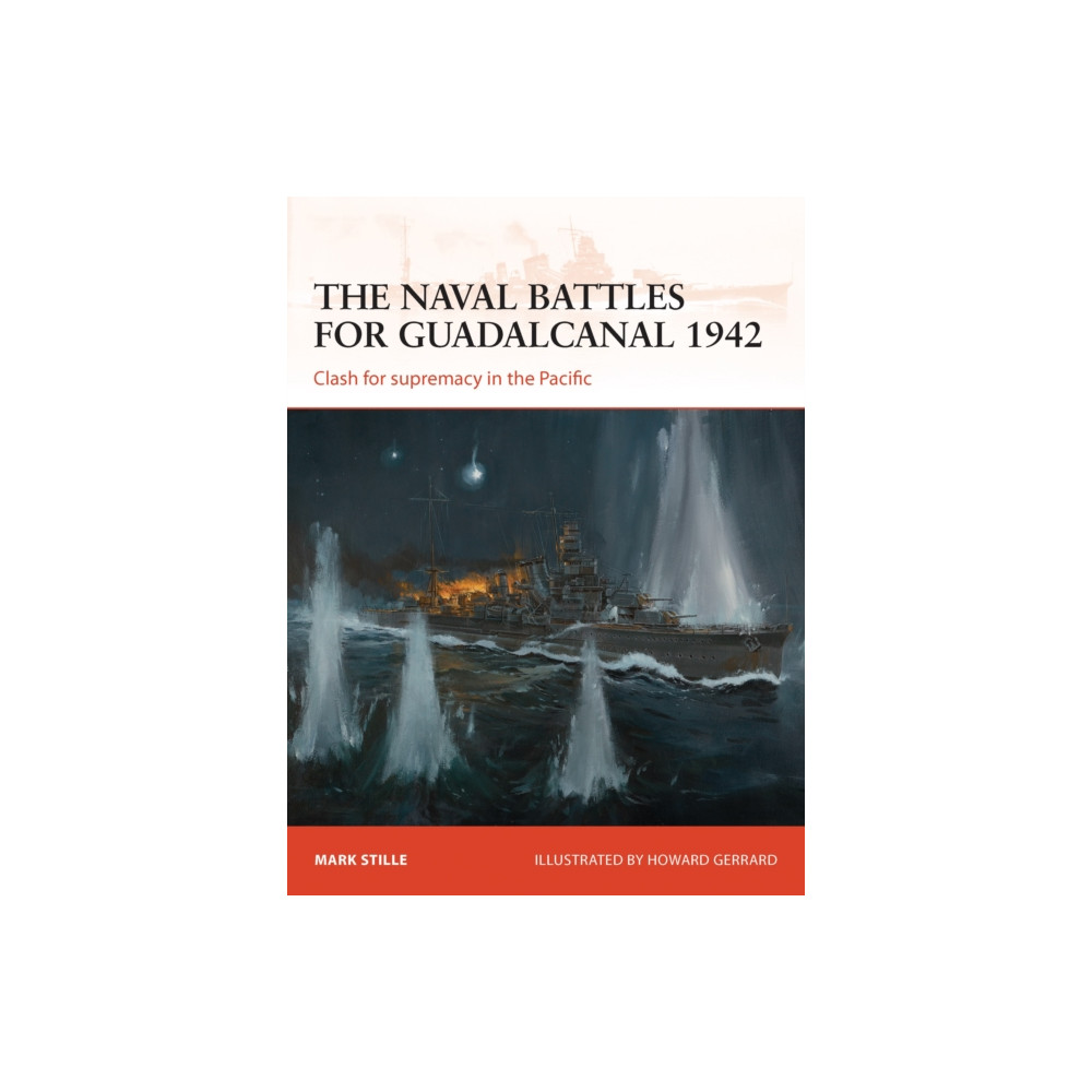 Produktbild för The naval battles for Guadalcanal 1942 (häftad, eng)