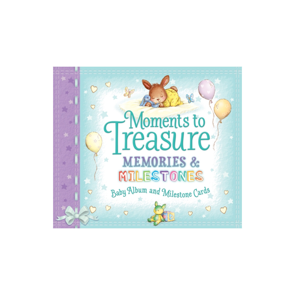 Produktbild för Moments to Treasure Baby Album and Milestone Cards (inbunden, eng)