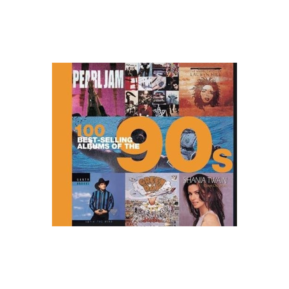 Produktbild för 100 Best Selling Albums of the 90s (inbunden, eng)