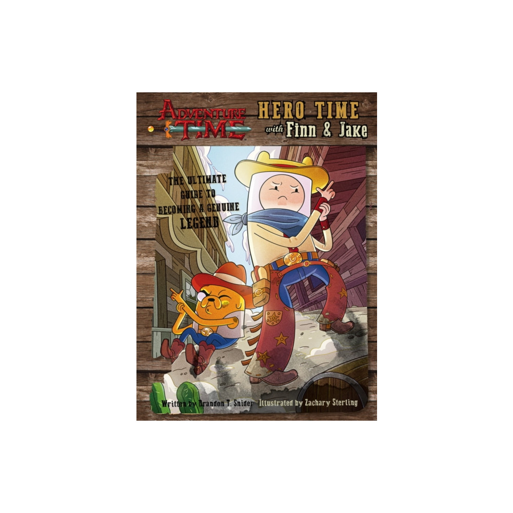 Produktbild för Adventure Time - Hero Time with Finn and Jake (inbunden, eng)
