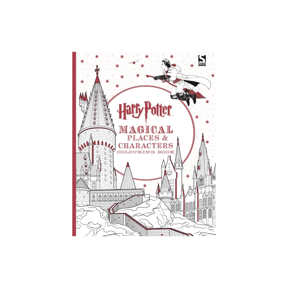 Produktbild för Harry Potter Magical Places and Characters Colouring Book (häftad, eng)