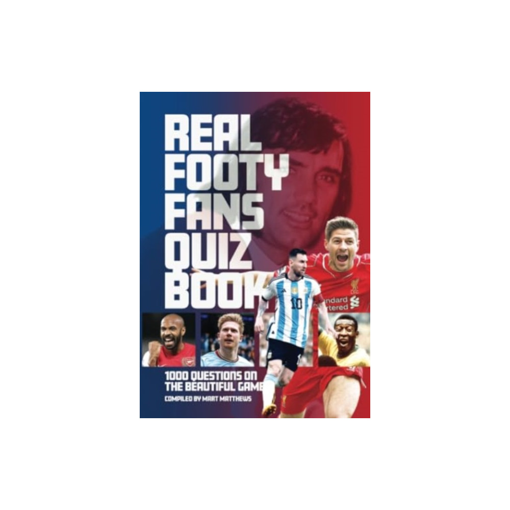 Produktbild för The The Real Footy Fans Quiz Book (häftad, eng)