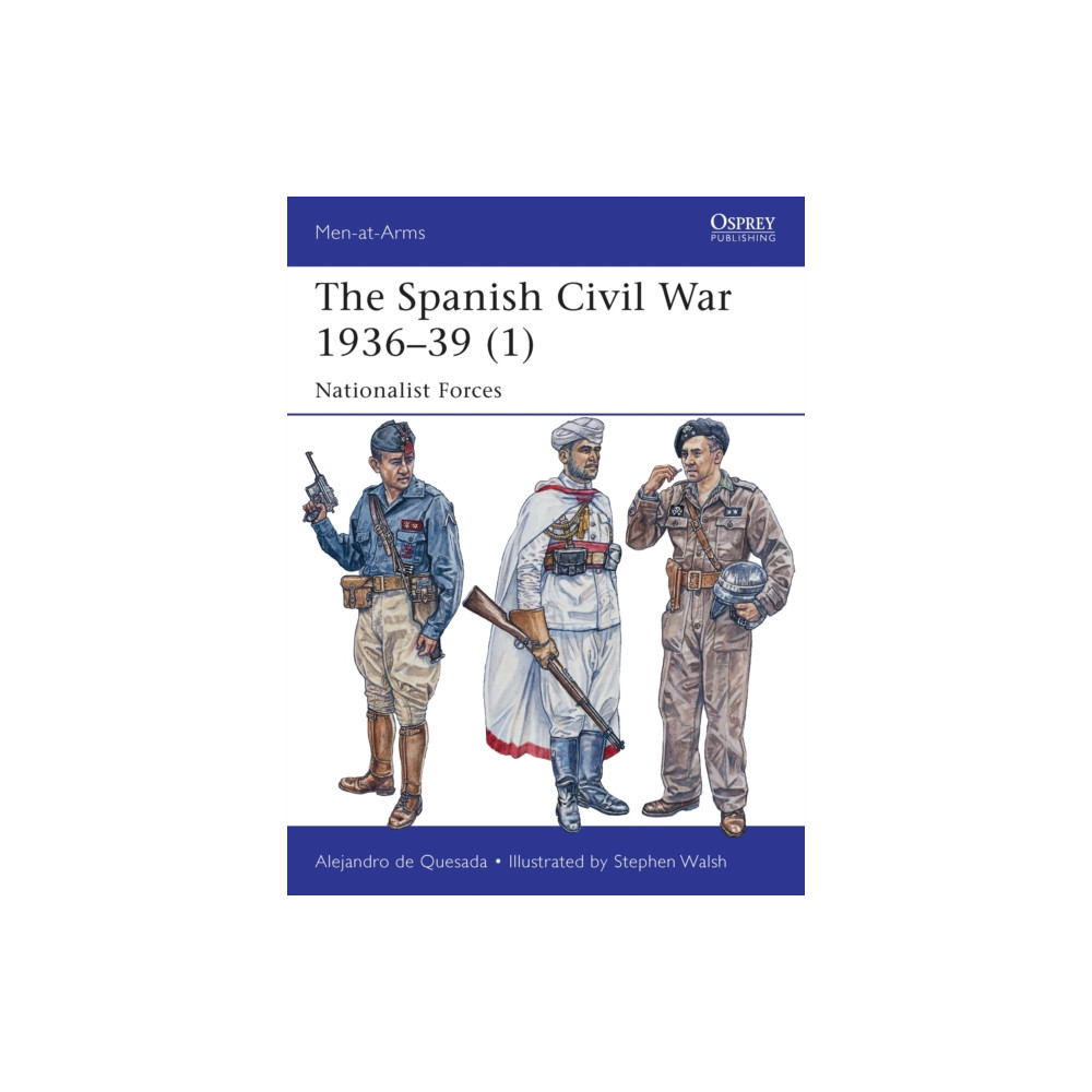 Produktbild för The Spanish Civil War 1936–39 (1) (häftad, eng)