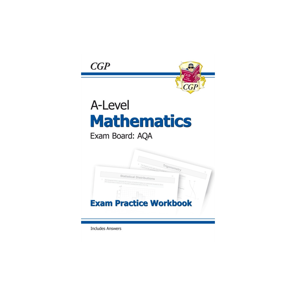 Produktbild för A-Level Maths AQA Exam Practice Workbook (includes Answers) (häftad, eng)