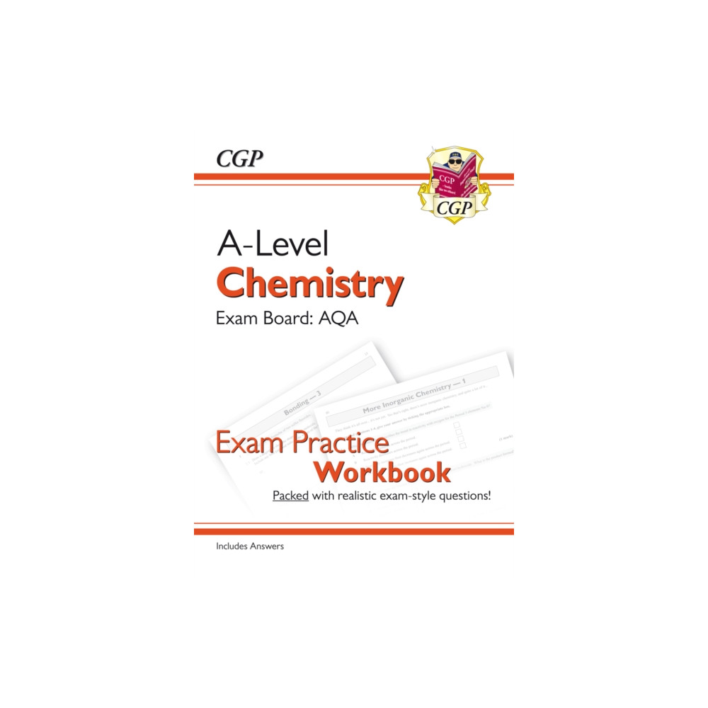 Produktbild för A-Level Chemistry: AQA Year 1 & 2 Exam Practice Workbook - includes Answers (häftad, eng)
