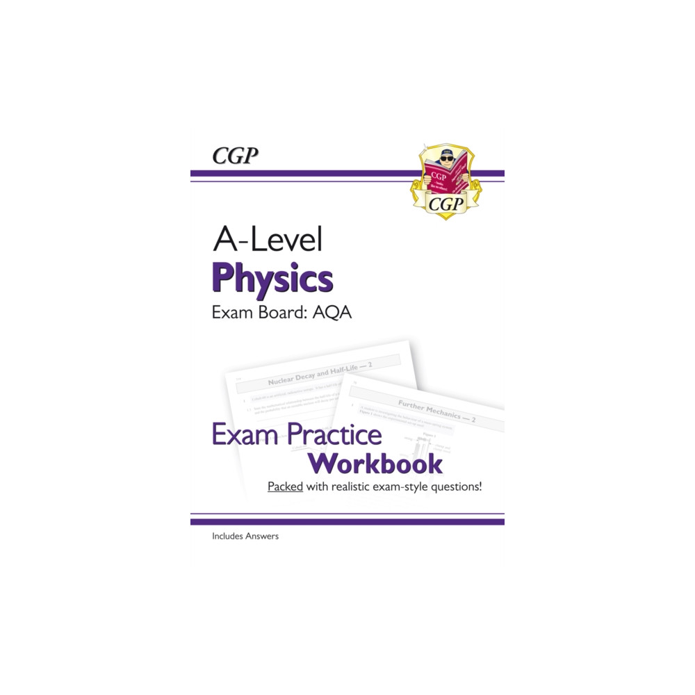 Produktbild för A-Level Physics: AQA Year 1 & 2 Exam Practice Workbook - includes Answers (häftad, eng)