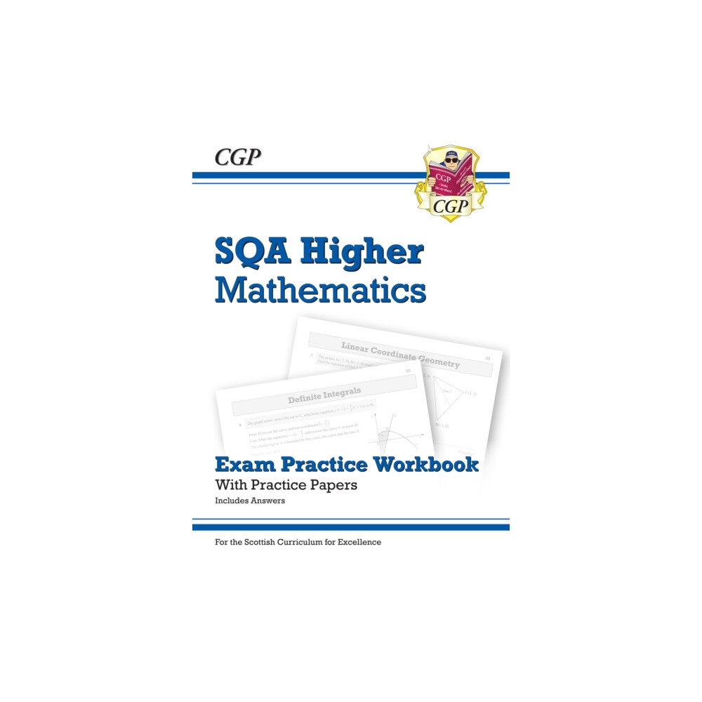Produktbild för CfE Higher Maths: SQA Exam Practice Workbook - includes Answers (häftad, eng)