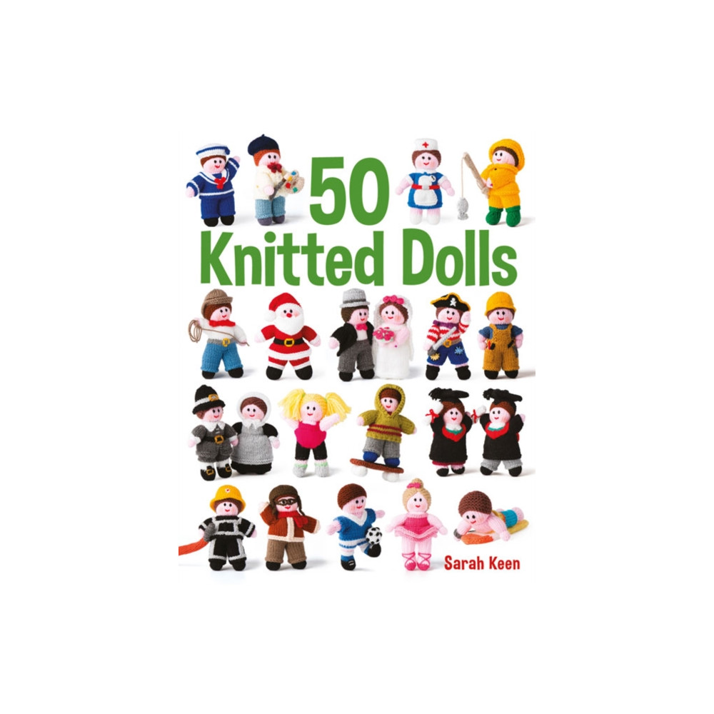 Produktbild för 50 Knitted Dolls (häftad, eng)