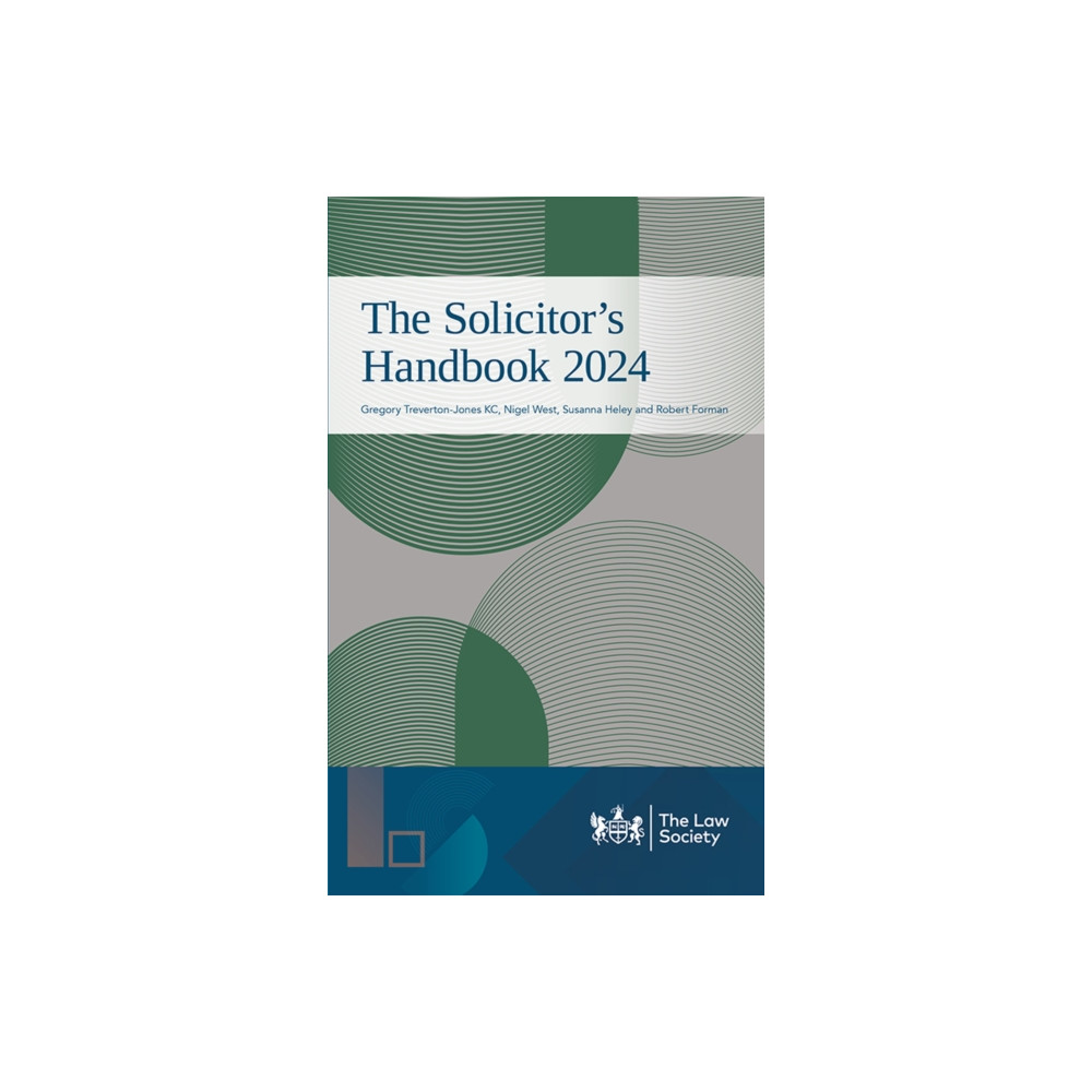 Produktbild för The Solicitor's Handbook 2024 (häftad, eng)