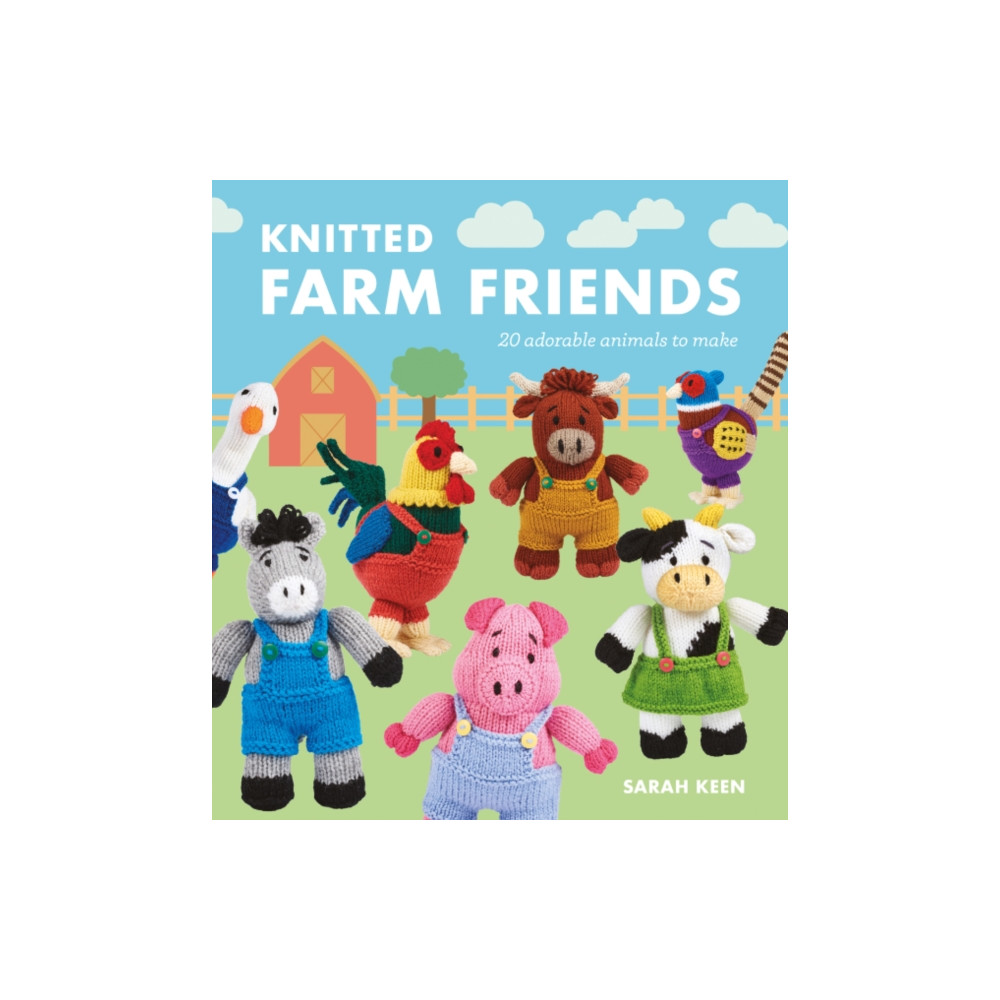 Produktbild för Knitted Farm Friends (häftad, eng)