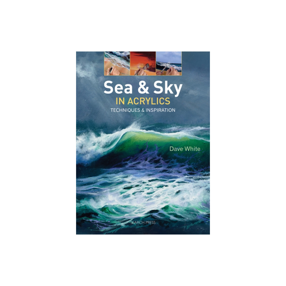 Produktbild för Sea & Sky in Acrylics (häftad, eng)