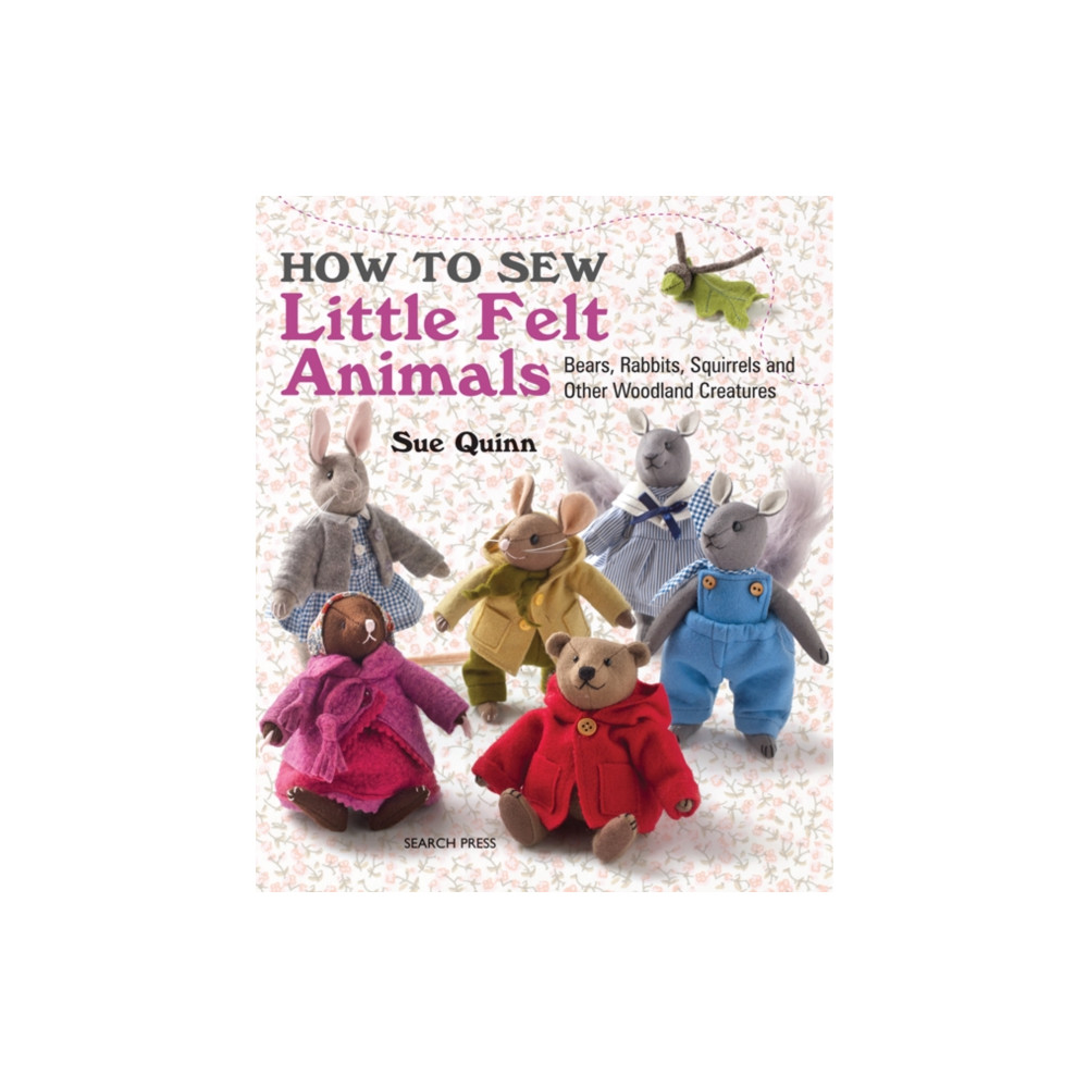 Produktbild för How to Sew Little Felt Animals (häftad, eng)