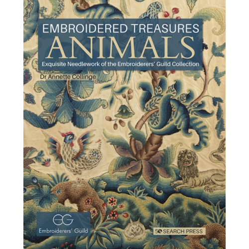 Search Press Ltd Embroidered Treasures: Animals (inbunden, eng)