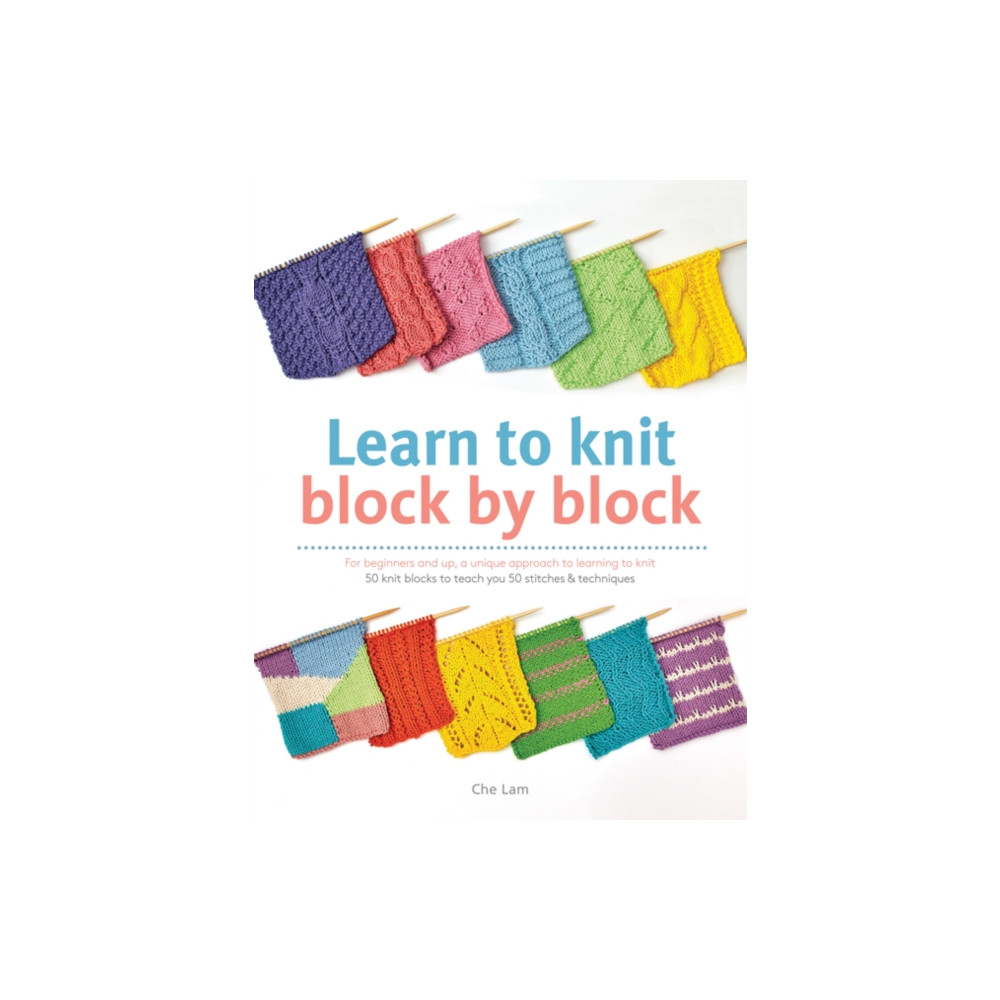 Produktbild för Learn to Knit Block by Block (häftad, eng)
