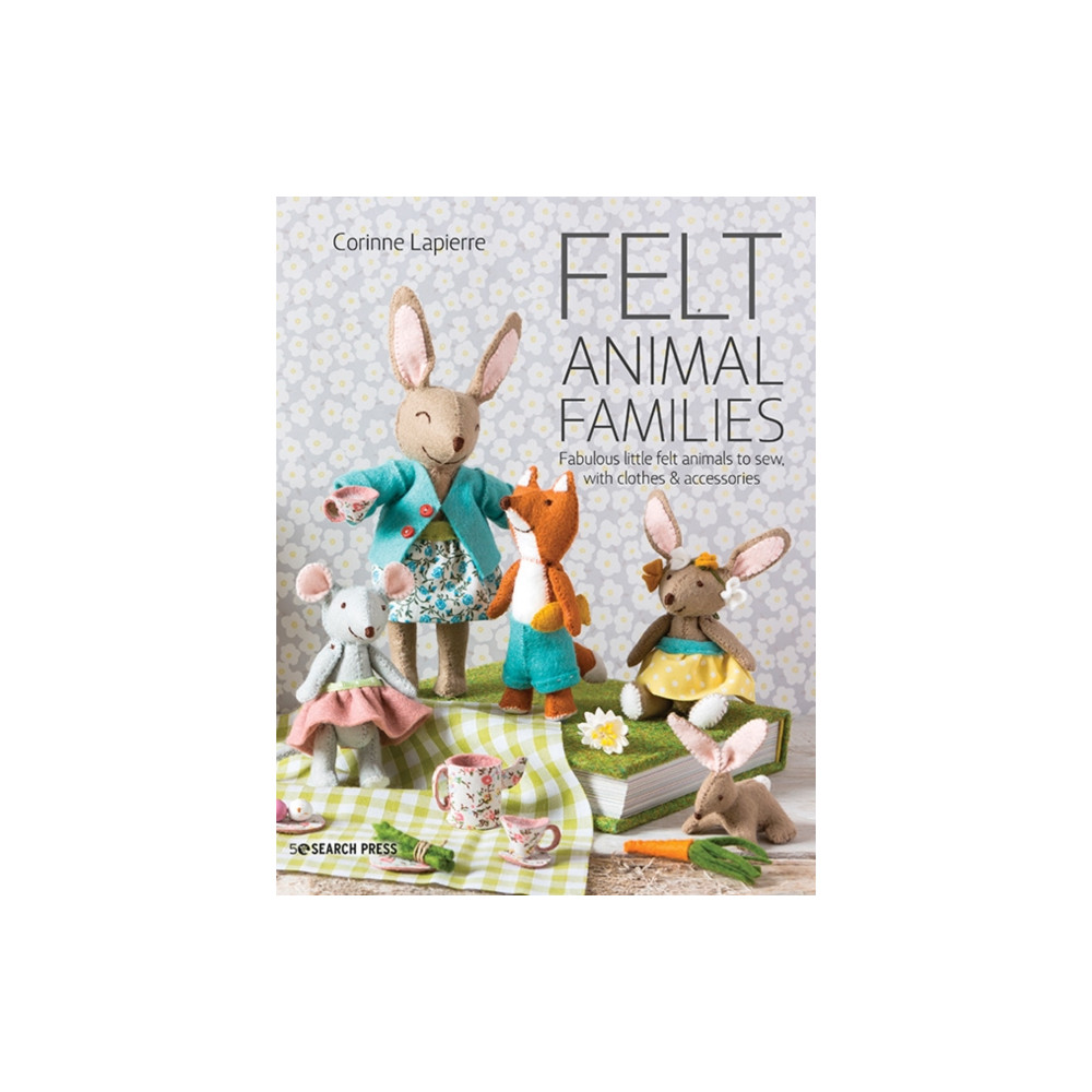 Produktbild för Felt Animal Families (häftad, eng)