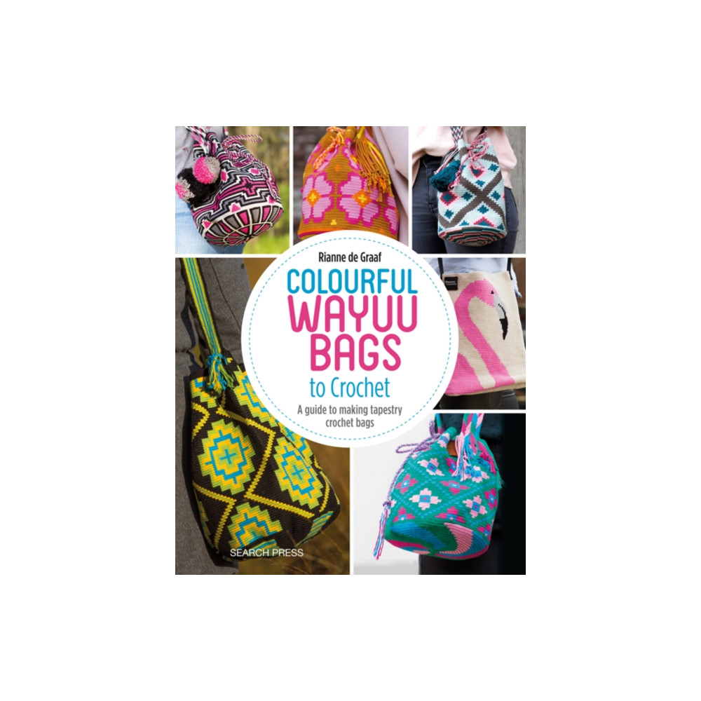 Produktbild för Colourful Wayuu Bags to Crochet (häftad, eng)