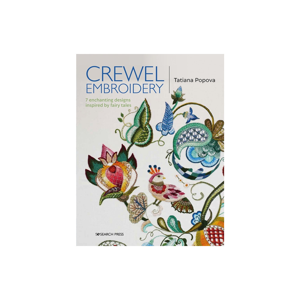 Produktbild för Crewel Embroidery (häftad, eng)