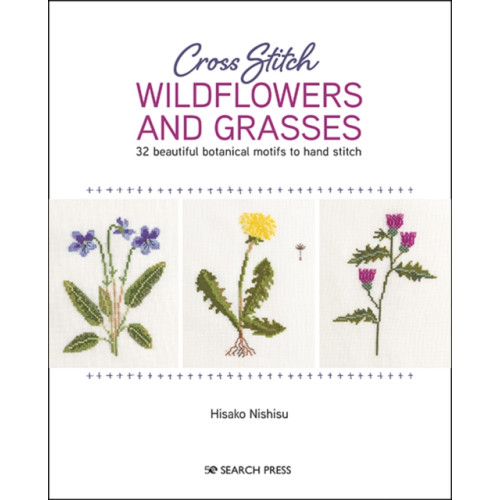 Search Press Ltd Cross Stitch Wildflowers and Grasses (häftad, eng)