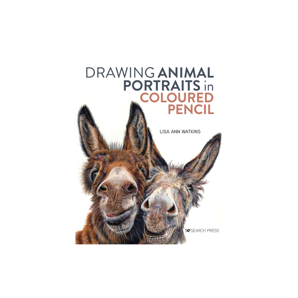 Produktbild för Drawing Animal Portraits in Coloured Pencil (häftad, eng)