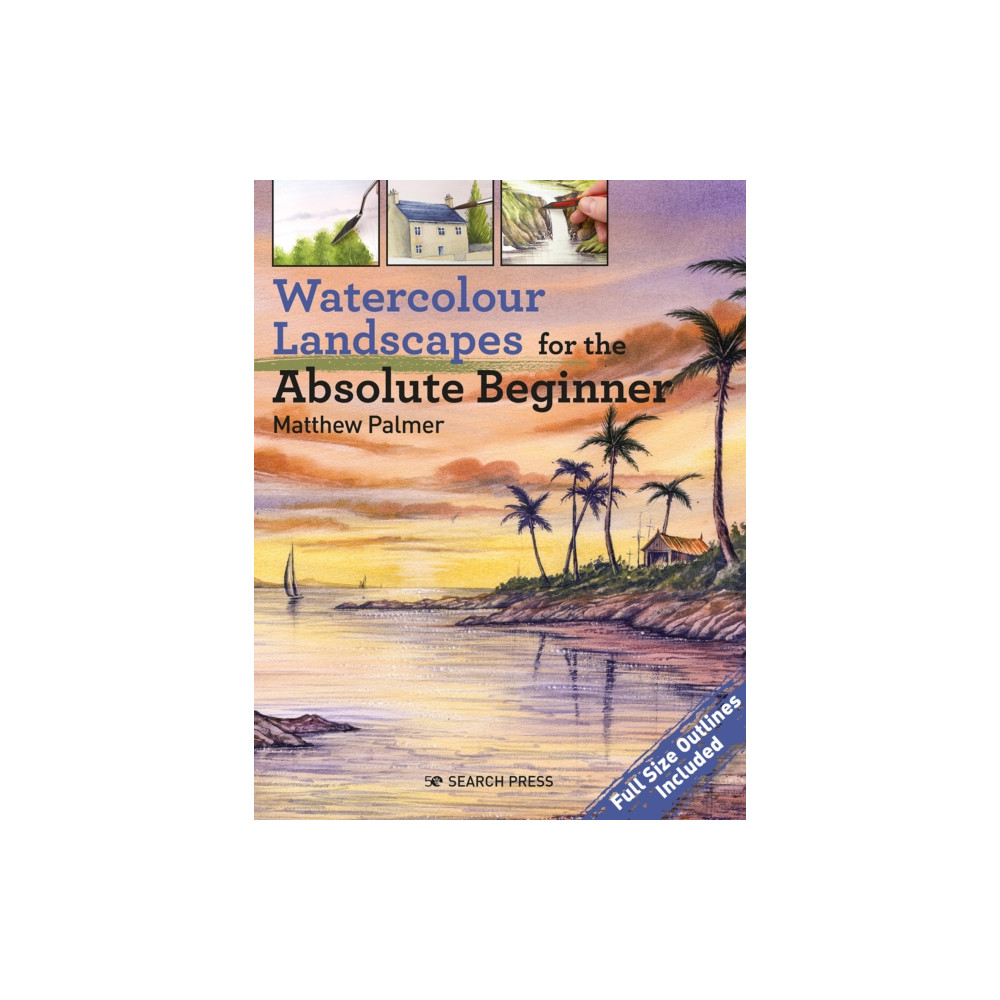 Produktbild för Watercolour Landscapes for the Absolute Beginner (häftad, eng)