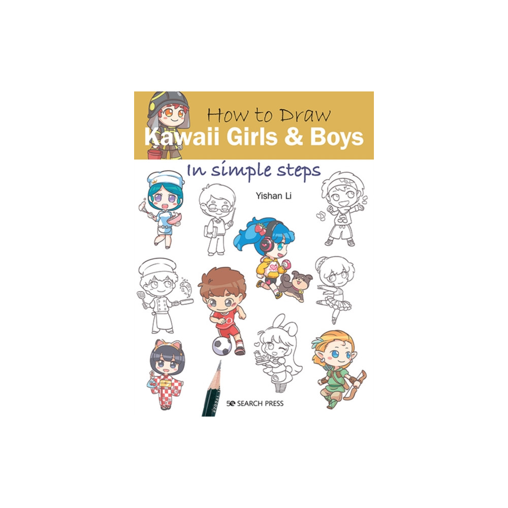 Produktbild för How to Draw: Kawaii Girls and Boys (häftad, eng)